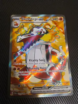 Skeledirge ex - 233/193 - Pokemon Paldea Evolved Full Art Ultra Rare Card NM - Image 1