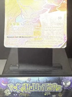 Pokemon Card Rillaboom Vmax 193/192 Rebel Clash Rainbow Secret Rare Played - Image 3