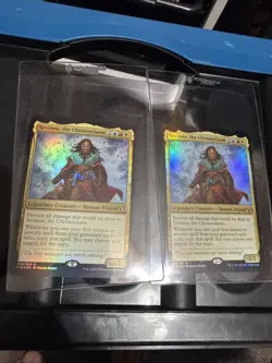 Magic The Gathering 5 Oversized Card Lot All Foil - Image 2