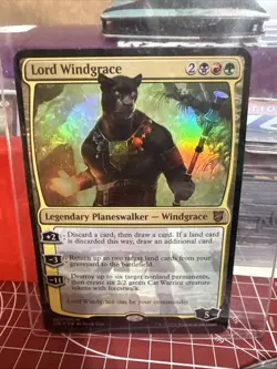 Magic The Gathering 5 Oversized Card Lot All Foil - Image 4
