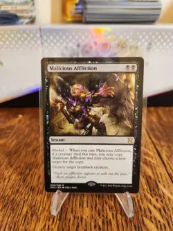 1 x Malicious Affliction - Eternal Masters - NM-Mint - MTG - Image 1