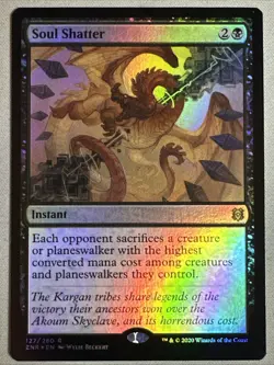 MTG / Soul Shatter / SCD / #108 / FOIL / Rare / NM - Image 1