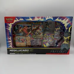 Pokemon Mega Evolution Lucario Ex Figure Collection Box - Image 1