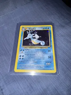Kingdra 8/111 Neo Genesis Holo Rare Pokemon Card Unlimited, Vintage NM - Image 2