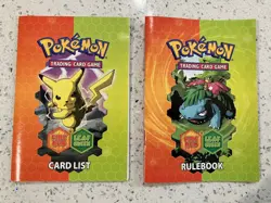 POKEMON 2004 EX LEAF GREEN BOX, RULEBOOK, CARD LIST AND BENCH - NO CARDS - Image 2