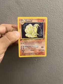 Pokemon 1st Edition Base Set (French) - Feunard (Ninetales) - Holo Rare - 12/102 - Image 1
