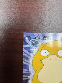 1999 Topps Pokemon TV Animation Series 1 Psyduck #54 Black Logo Non Holo - Image 3