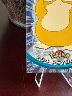 1999 Topps Pokemon TV Animation Series 1 Psyduck #54 Blue Logo Non Holo - Image 5