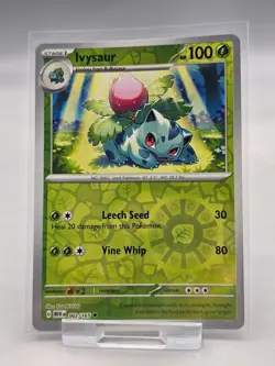 Ivysaur 002/165 - Reverse Holo - Scarlet & Violet 151 - Pokemon Card - Image 1