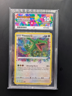 Rayquaza Amazing Rare 138/185 Vivid Voltage - Pokemon TCG - ACE 10 - Image 1
