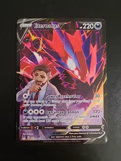 Eternatus V TG21/TG30 - Pokemon TCG Lost Origin Trainer Gallery Ultra Rare NM - Image 1