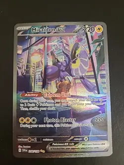 Miraidon ex 244/198 Scarlet & Violet Base Special Illustration Rare Pokemon NM - Image 1