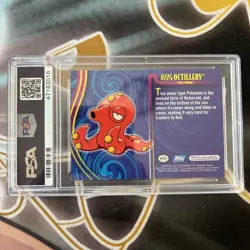 Octillery Foil Topps Pokemon Johto League Champions PSA 9 - Image 2