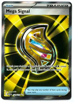 Mega Signal 171/132 - Pokemon TCG - Mega Evolution Ultra Rare Holo - M/NM - Image 1