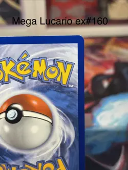 Pokemon 2025 Mega Evolution Mega Lucario EX 160/132 UR & RR 077/132 Near Mint - Image 5