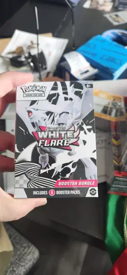 New Sealed Pokemon TCG White Flare Booster Bundle Scarlet & Violet 6 packs - Image 1