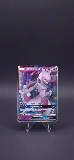 Pokemon TCG Mewtwo GX 31/68 Hidden Fates NM Holo Ultra Rare Card - Stamped - Image 1
