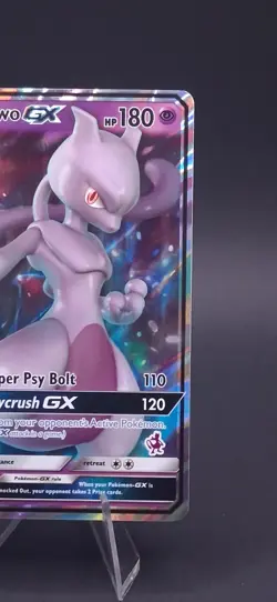 Pokemon TCG Mewtwo GX 31/68 Hidden Fates NM Holo Ultra Rare Card - Stamped - Image 2