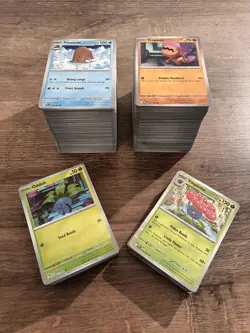 Pokemon TCG Bulk Bundle|3 Sets|(Un)Commons, Holos & Reverse|Deck Sleeves & More - Image 2