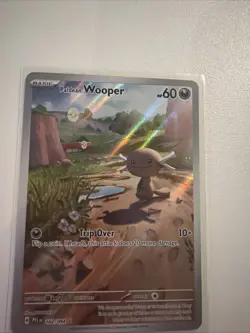 Paldean Wooper 102/094 Pokemon TCG Phantasmal Flames Illustration Rare English - Image 1