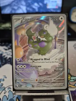 Pokemon TCG Tornadus SVP 210 Promo Holo Rare White Flare - Image 1