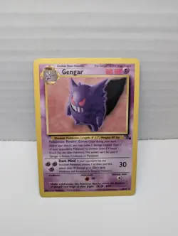 Gengar 20/62 Fossil Unlimited 1999 VINTAGE Pokemon TCG - Image 1