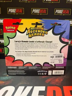 Ascended Heroes Larry's Komala 2 Pack Blister - Pokemon TCG New Sealed - Image 2
