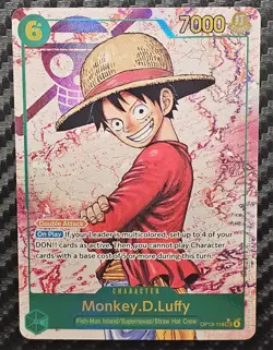Monkey D. Luffy OP13-118 One Piece Carrying On His Will English - Image 1