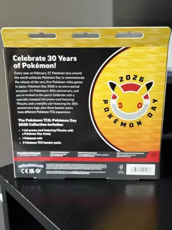 Pokemon TCG Pokemon Day 2026 Collection Box Brand New & Factory Sealed - Image 2