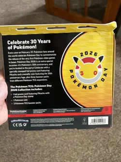 Pokemon TCG Pokemon Day 2026 Collection Box Brand New & Factory Sealed - Image 2