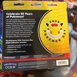 Pokemon TCG 2026 Pokemon Day Collection box New And Factory Sealed - in hand - Image 3