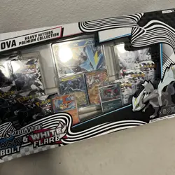 Pokemon Black Bolt & White Flare Heavy Hitters Premium Collection Sealed New - Image 3