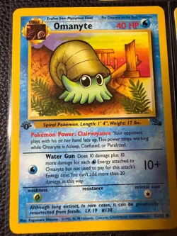 Pokemon Charity Auction: Graded Moltres and 1st Edition Fossil Cards Bundle - Image 5