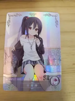 Goddess Story NS-2M06-053 Azusa Nakano / K-On! SR Anime Waifu Doujin Card NM - Image 1