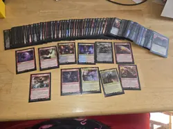 MTG Warhammer 40,000, Abaddon The Despoiler Precon Deck. 100 Cards. Sleeved. - Image 2