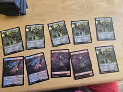 MTG Warhammer 40,000, Abaddon The Despoiler Precon Deck. 100 Cards. Sleeved. - Image 3