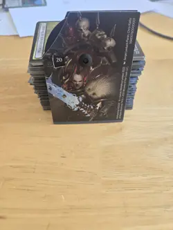 MTG Warhammer 40,000, Abaddon The Despoiler Precon Deck. 100 Cards. Sleeved. - Image 5