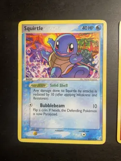 Pokemon Lot Of 2 Vintage Common Cards. Squirtle, Raltz - Image 2