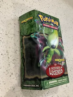 POKEMON 2004 EX HIDDEN LEGENDS BOX (NO CARDS) RULE BOOK, CARD LIST, AND BENCH - Image 5