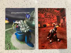 POKEMON 2004 TEAM AQUA (NO CARDS) BOX, RULE BOOK, CARD LIST, AND BENCH - Image 3