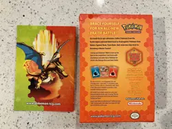 POKEMON 2004 EX FIRE RED BOX (NO CARDS) RULE BOOK, CARD LIST, AND BENCH - Image 4
