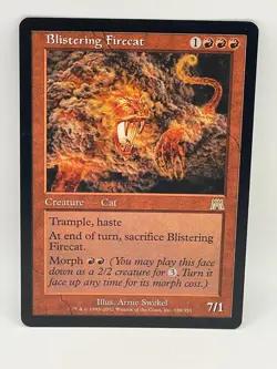 Blistering Firecat Onslaught Magic the Gathering Mtg x1 LP/NM - Image 1
