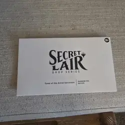 MTG Secret Lair Tome of the Astral Sorceress Foil Edition SEALED - Image 1