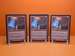 🔴🔴🔴 (3) 2000 MAGIC THE GATHERING NEMESIS FLAME RIFT UNPLAYED 🔴🔴🔴 - Image 1