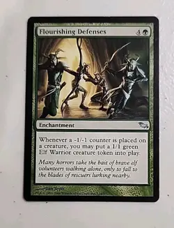 Flourishing Defenses Shadowmoor Regular MTG - Image 1