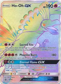 Ho-Oh GX - SM80 - SM Black Star Promos LP, English Pokemon Promos - Image 1