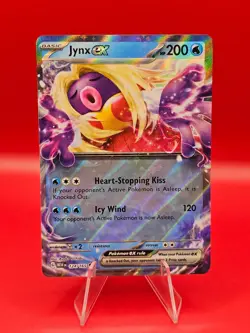 Pokemon TCG Jynx ex 124/165 MEW EN-151 Double Rare Holo NM - Image 1
