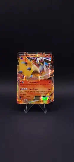 Blaziken EX XY54 - Holofoil Ultra Rare - Black Star Promo - Pokemon TCG - LP/NM - Image 1