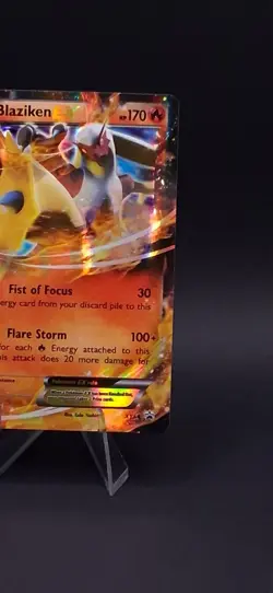 Blaziken EX XY54 - Holofoil Ultra Rare - Black Star Promo - Pokemon TCG - LP/NM - Image 2