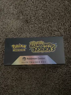 Pokemon Surging Sparks Elite Trainer Box Pokemon Center Exclusive Brand New - Image 2